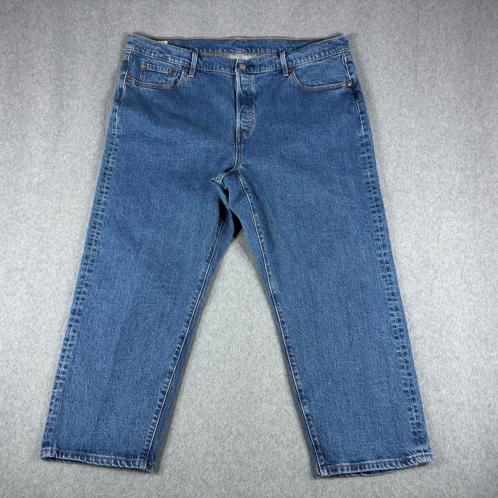 Levis Womens Jeans 20W (42x26) Premium 501 Button Fly Big E - Picture 5 of 15